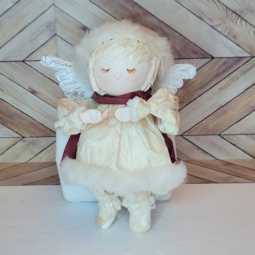 Vintage angel paper mache - angel,